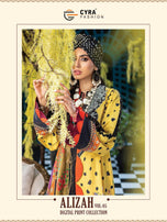 Cyra Fashion Alizah Vol-5 Pakistani Suits Catalog