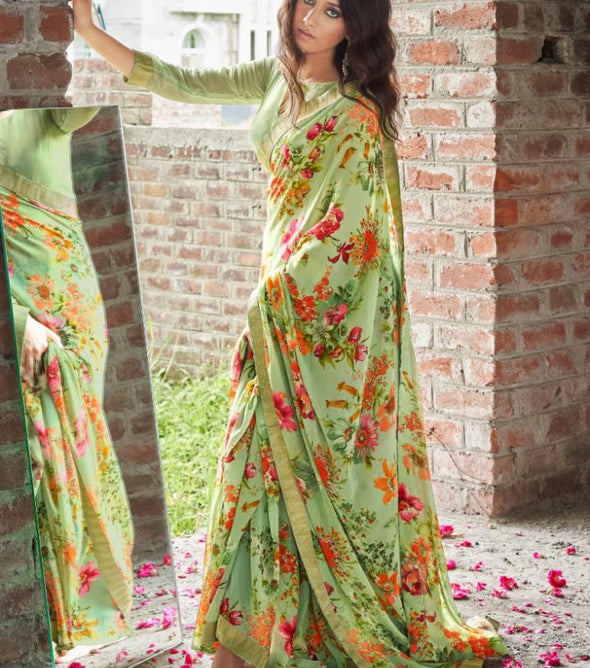 Shangrila Natasha Weaving Jacquard Saree Catalog Collection