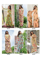 Shangrila Natasha Weaving Jacquard Saree Catalog Collection