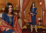 Swagat Sakhi Maslin With Embroidery Work Suits Catalog