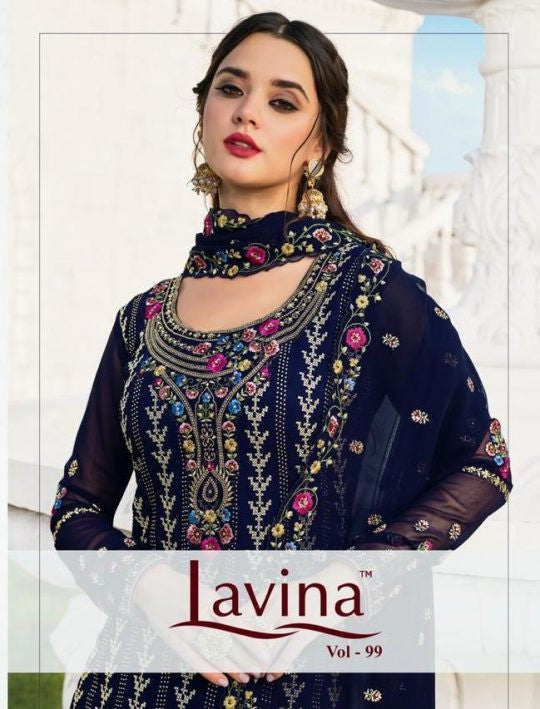 Lavina Vol-99 Plazzo Style Salwar Suits Catalog Collection