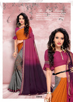 Kodas Elante Vol-4 Rennial Saree With Border Catalog
