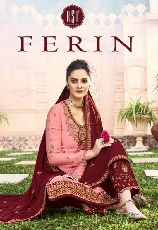 RSF Ferin Straight Salwar Kameez Catalog Collection
