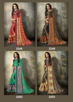 Kodas Berry Heavy Brasso Saree Catalog Collection