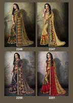 Kodas Berry Heavy Brasso Saree Catalog Collection