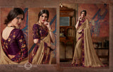 Kessi Akshara Vol-2 Fancy Work Saree Catalog Collection