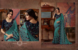 Kessi Akshara Vol-2 Fancy Work Saree Catalog Collection