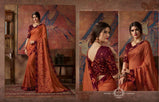 Kessi Akshara Vol-2 Fancy Work Saree Catalog Collection