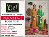 Kessi Parnita Vol-3 Jam Silk Straight Suits Catalog Collection