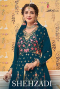 Eba Lifestyle Shehzadi Plazzo Style Pakistani Style Suits Catalog