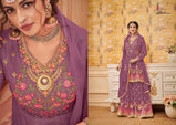Eba Lifestyle Shehzadi Plazzo Style Pakistani Style Suits Catalog