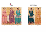 Eba Lifestyle Shehzadi Plazzo Style Pakistani Style Suits Catalog