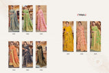 Tathastu 3501-3509 Series Silky Festival Wear Ethnical Saree Catalog