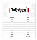 Tathastu 3501-3509 Series Silky Festival Wear Ethnical Saree Catalog