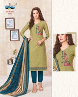 Nagmani Prachi Vol-5 Printed Cotton Suits Catalog