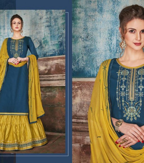 Kalaroop Rubby Vol-2 Lehenga Style Salwar Suits Catalog