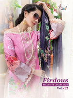 Shree Fabs Fridous Exclusive Collection Vol-12 Jam Silk Pakistani Suits Catalog