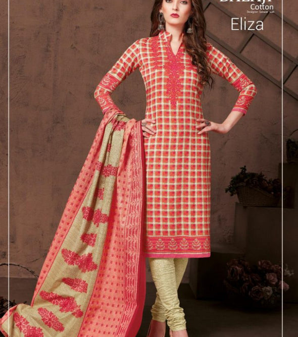 Balaji Cotton Eliza Vol-3 Special Rayon Fabric Suits Catalog