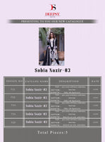Deepsy Sobia Nazir Vol-3 Pakistani Style Suits Catalog