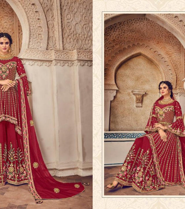 Eba Lifestyle Black Berry Vol-1 Plazzo Style Suits Catalog