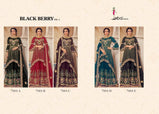 Eba Lifestyle Black Berry Vol-1 Plazzo Style Suits Catalog