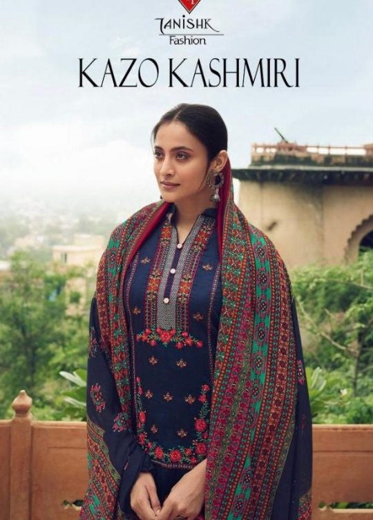 Tanishk Fashion Kazo Kashmiri Jam Cotton Suits Catalog