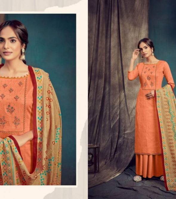 Dhaga Saanj Plazzo Style Suits Catalog Collection