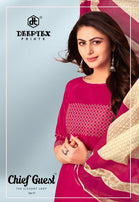 Deeptex Chief Guest Vol-17 Printed Cotton Dress Material Catalog