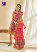 Shangrila Naira Vol-2 Brasso Saree Catalog Collection