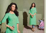 Kessi Rangoon Homerun Slub Rayon With Shifli Work Kurti Catalog