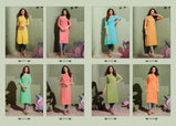 Kessi Rangoon Homerun Slub Rayon With Shifli Work Kurti Catalog