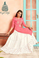 Kajal Style Fashion Paradise Vol-1 Kurti With Plazzo, Sharara & Pant Pair Catalog