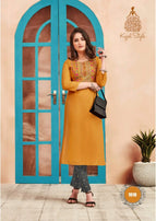 Kajal Style Fashion Paradise Vol-1 Kurti With Plazzo, Sharara & Pant Pair Catalog