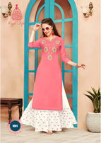 Kajal Style Fashion Paradise Vol-1 Kurti With Plazzo, Sharara & Pant Pair Catalog
