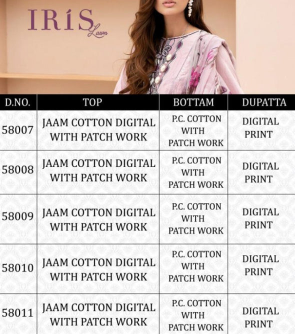Cyra Fashion Iris Lawn Pakistani Suits Catalog Collection