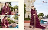 Fiona Nazrana Top Jacquard Heavr Dupatta Salwar Suits Catalog