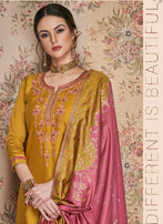 Kessi Virasat Vol-6 Jam Silk With Khatli Work Straight Suits Catalog