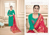 AVC Raas Heavy Cotton Slub Dress Material Catalog