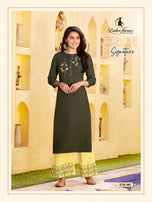 Ladies Flavour Signature Vol-2 Kurti With Bottom Catalog