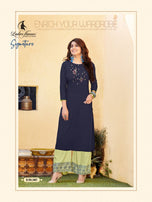 Ladies Flavour Signature Vol-2 Kurti With Bottom Catalog