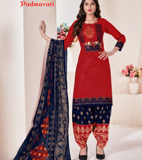 Akash Creation Padmavati Vol-10 Printed Cotton Dress Material Catalog