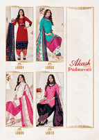Akash Creation Padmavati Vol-10 Printed Cotton Dress Material Catalog