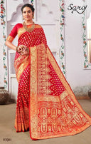 Saroj Wedding Sutra Heavy Jacquard Rich Pallu Saree Catalog