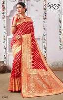 Saroj Wedding Sutra Heavy Jacquard Rich Pallu Saree Catalog