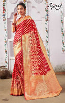Saroj Wedding Sutra Heavy Jacquard Rich Pallu Saree Catalog