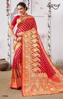 Saroj Wedding Sutra Heavy Jacquard Rich Pallu Saree Catalog