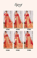 Saroj Wedding Sutra Heavy Jacquard Rich Pallu Saree Catalog