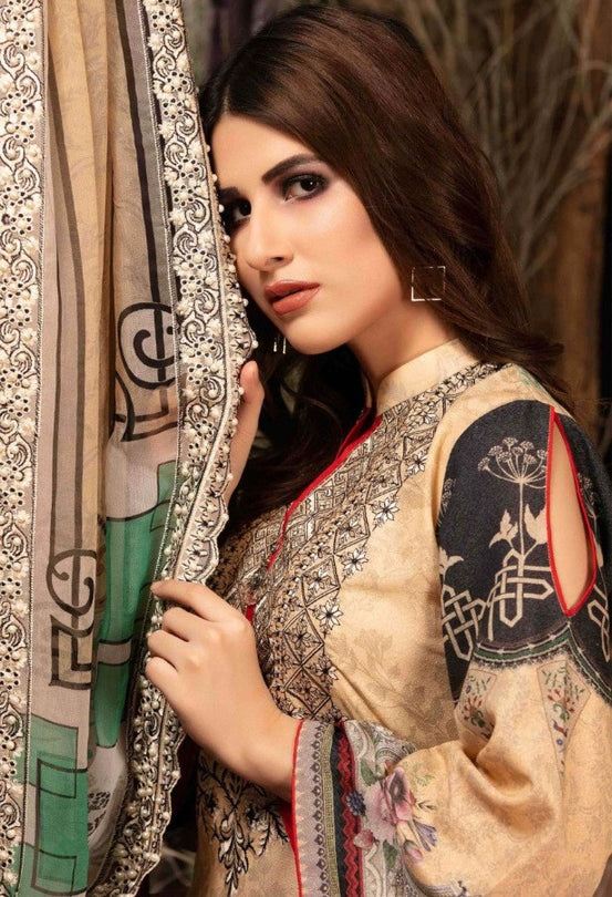Iris Karachi Cotton-4 Karachi Pakistani Style Dress Material Catalog