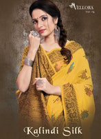 Vellora Vol-14 Kalindi Silk Saree Catalog Collection