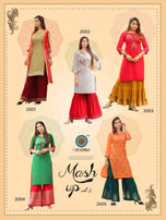 Aradhana Fashion Mashup Vol-2 Kurti Sharara Skirt Pant Pair Catalog